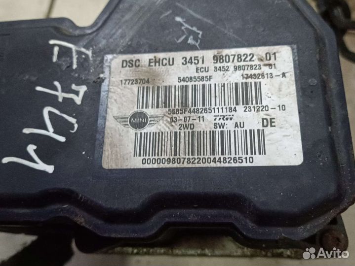 Блок абс mini cooper S