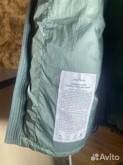 Stone island пуховик оригинал