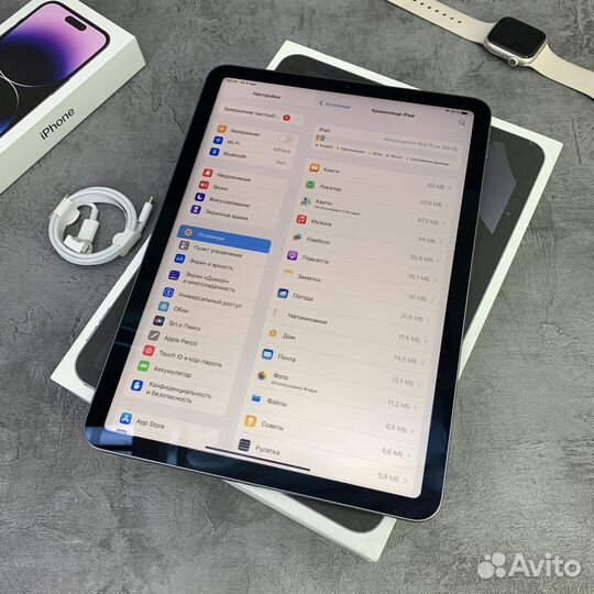 Планшет iPad Air 5 M1 256gb Wi-Fi АКБ: 100%