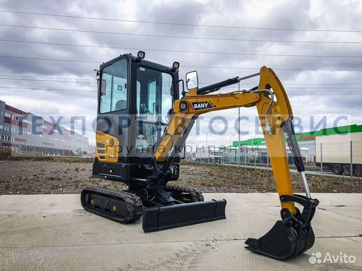 Мини-экскаватор Sany SY18C, 2023