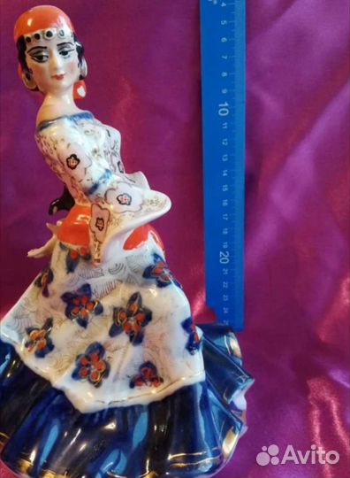 Фарфор СССР Цыганка Аза Коростень