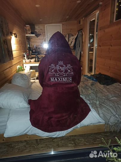 Халаты махровые с вышивкой