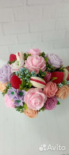 Букет из мыла ручной работы