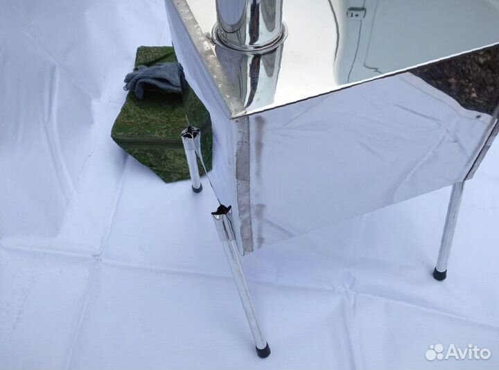 Печь походная Малая на 15 литров без экранов