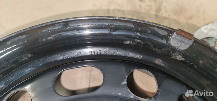 Диски штампованные R15 Mazda
