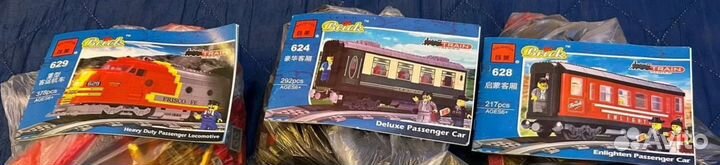 Лего поезда train