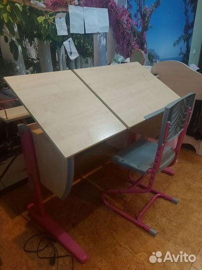 Детский стол и стул для школьника