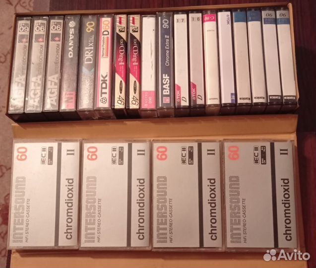 Аудиокассеты хромдиоксид