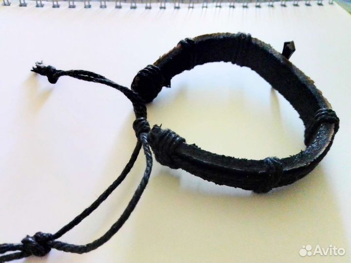 Браслет кожа