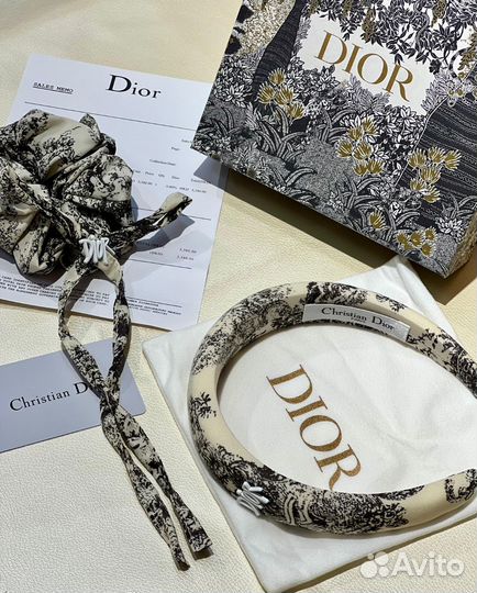 Роскошный ободок Dior