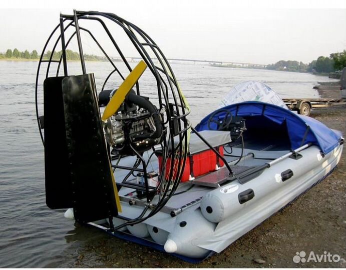 Аэролодка пиранья 2