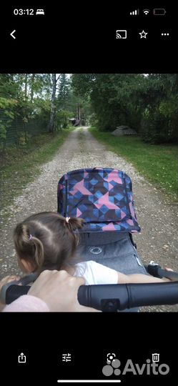 Коляска Bugaboo fox 2в1 с новым текст
