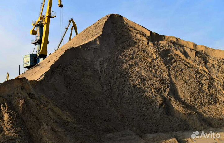 Песок мытый в биг-бэгах