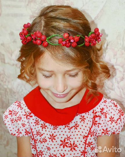 Ободок для волос ручной работы