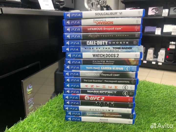 Диски на PlayStation 4 (Гарантия)