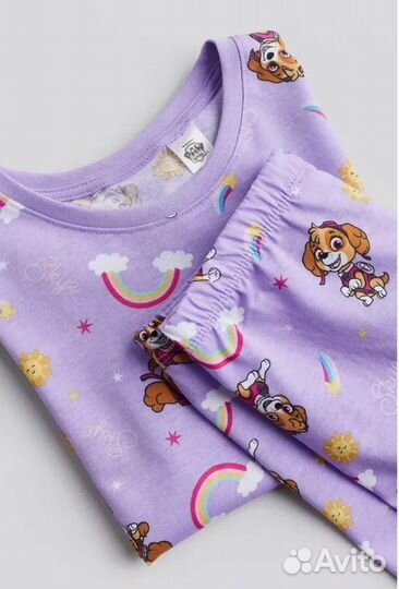 Костюм с шортами для девочек hm 110, 122,128