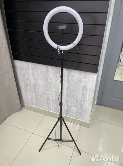 Кольцевая лампа со штативом 36 см