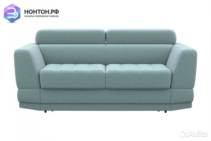 Диван дельфин Глория-27 светло-бирюзовый