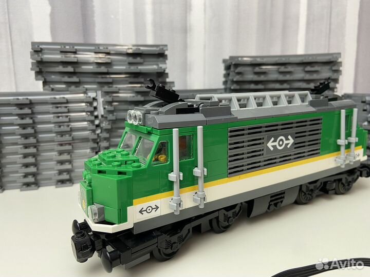 Lego Train Электрика Рельсы Поезд