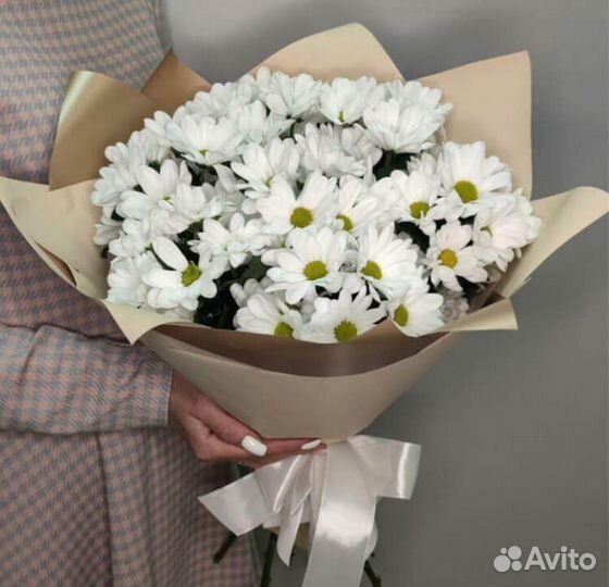 Букет из хризантем