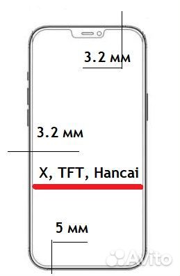 Дисплей iPhone X incell