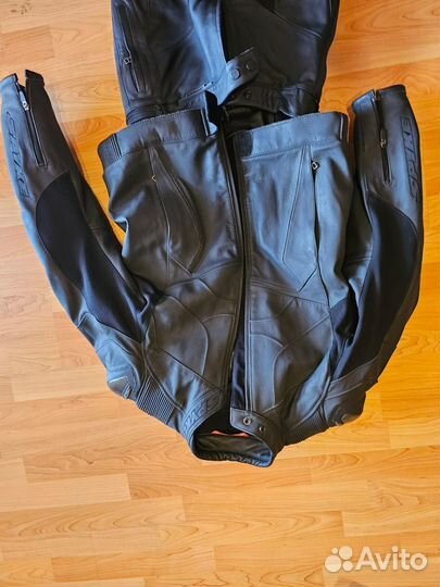 Мотокостюм мужской кожанный