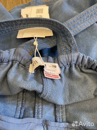 Сарафан Zara 110 4-5 Новый