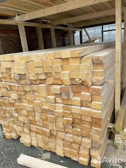 Доска обрезная 50х200х6000мм