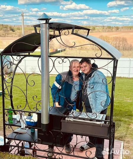 Мангал беседка