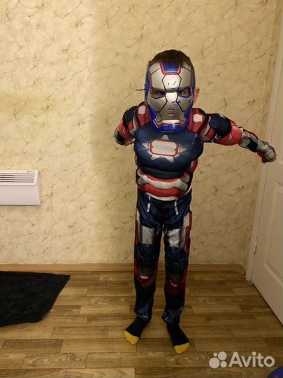 Костюм Патриота,новогодний костюм,маска, пират