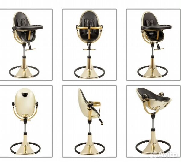 Стульчик для кормления bloom fresco gold