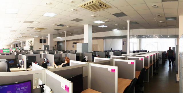 Большой офис, коллцентр, IT, 1500 м²