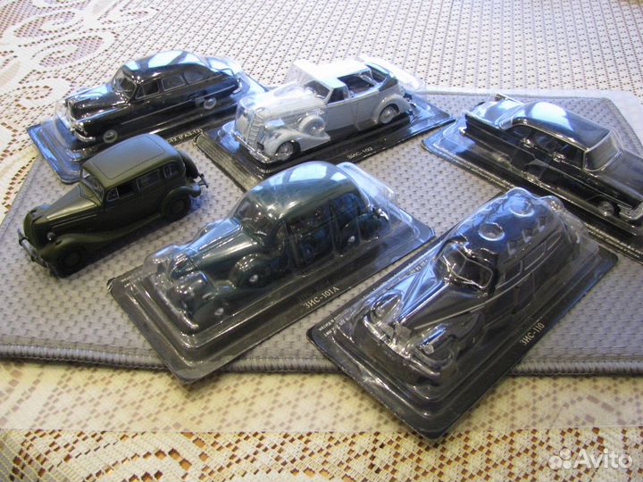 Коллекционные модели автомобилей deagostini