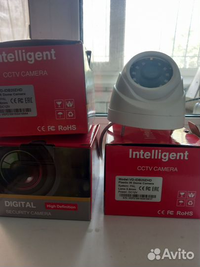 Камера видеонаблюдения купольная