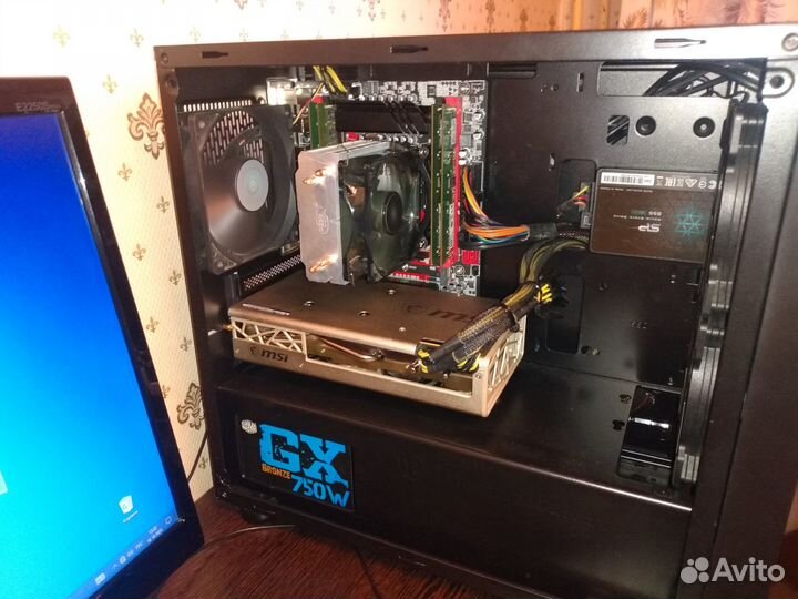 Игровой Xeon E5-2650 v4, 32Gb, RX 5700XT 8Gb