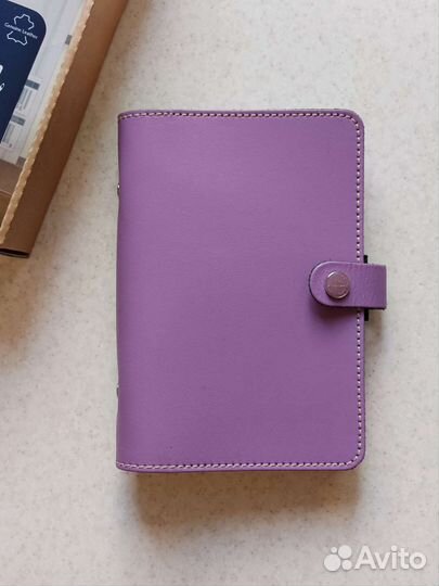 Кожаный ежедневник на кольцах Filofax