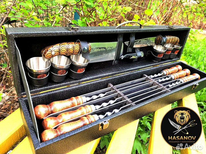 Шашлычный набор Барс Подарочный