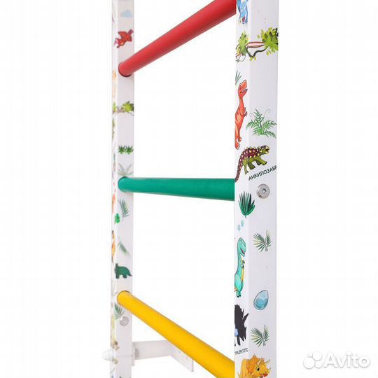 Шведская стенка 40х40 динозаврики