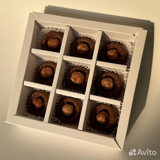 Бокс из 9 конфет