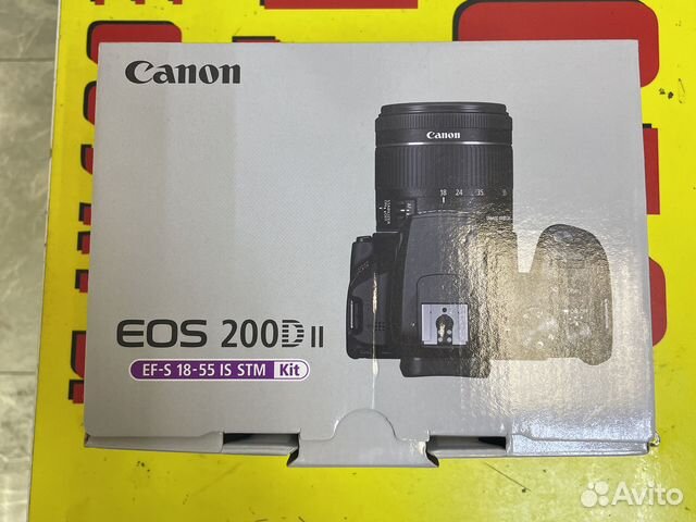 Фотоаппарат Canon EOS 200D Mark II новый