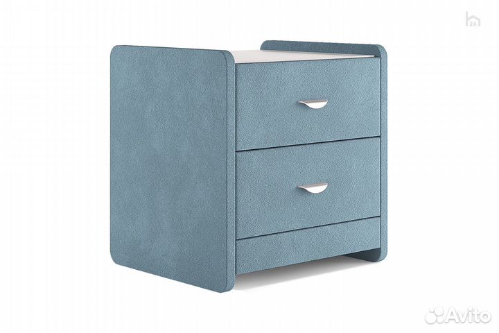 Тумба прикроватная с двумя ящиками Люкс 2