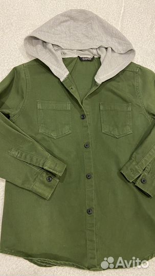 Рубашка джинсовая 116-122