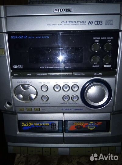 Музыкальный центр aiwa nsx