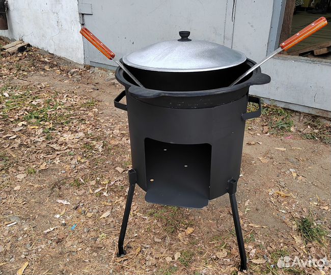 Казаны чугунные, печи для казанов