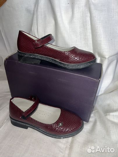 Туфли для девочки 34 размер