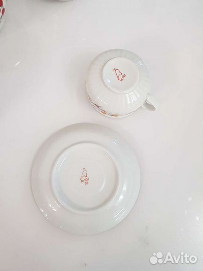 Сервиз чайный Дулево бу