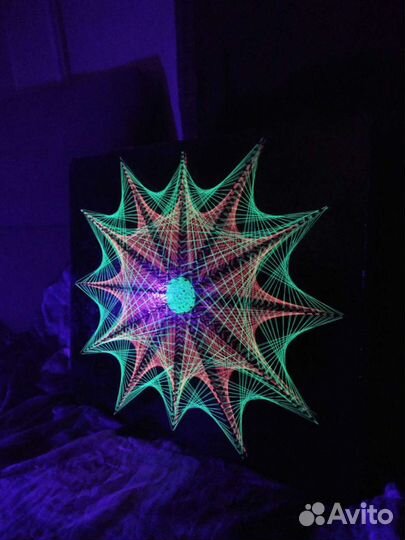 Картины в стиле string-art