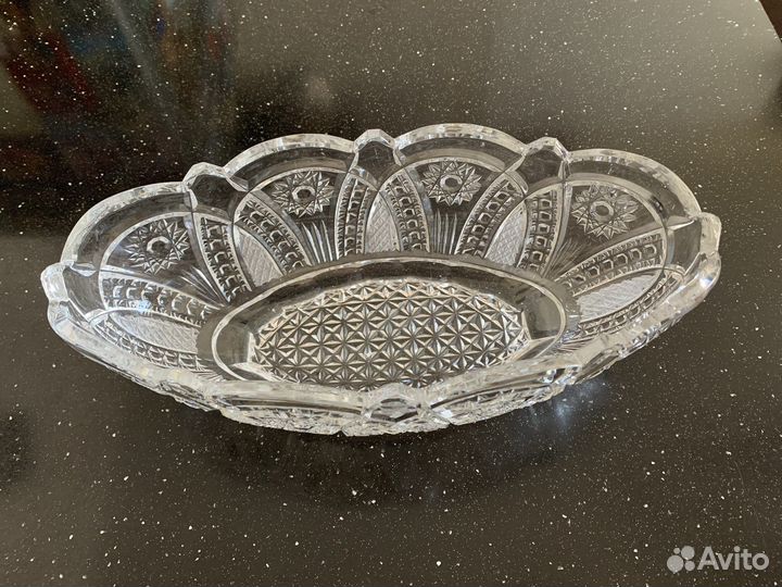 Хрустальный салатник
