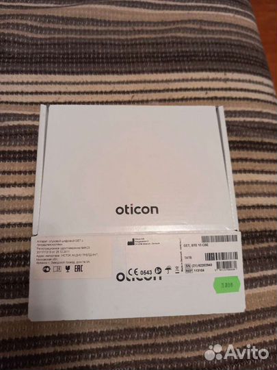Слуховой аппарат oticon