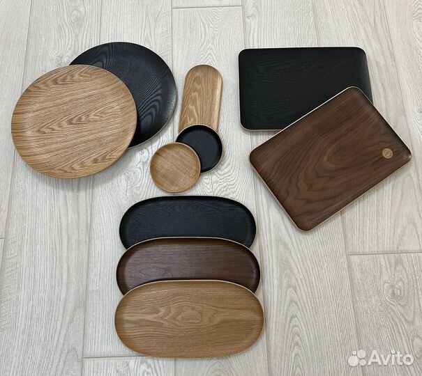 Деревянные подносы, подставки Zara Home новые